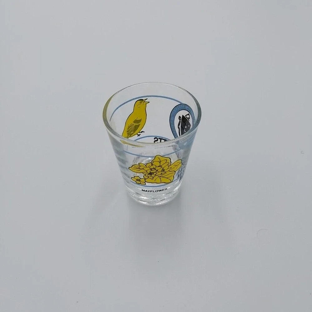 MASSACHUSETTS STATE SHOT GLASS SHOTGLASS‎